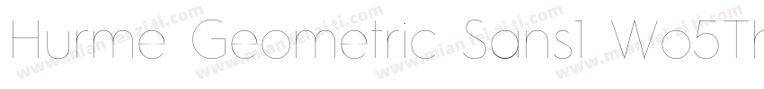 Hurme Geometric Sans1 Wo5Thobl字体转换